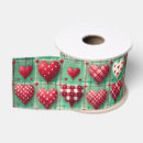 Search for green white red ribbon Xmas
