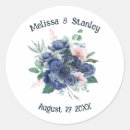 Search for rustic round wedding stickers Eucalyptus