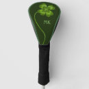 Search for shamrock golf head covers Shamrocks