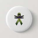 Search for green dragonfly badges Watercolor