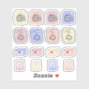 Search for clock stickers Blue