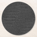 Search for alligator coasters Faux leather