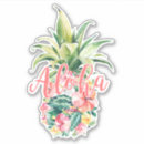 Search for big pineapple stickers Luau
