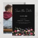 Search for wildflower save the dates Boho