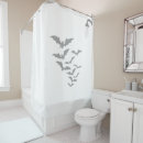 Search for scary halloween shower curtains Bat