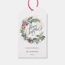 Search for christmas wreath gift tags Calligraphy