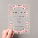Search for pink rose invitations Feminine