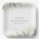 Search for lavender bridal shower plates Watercolor