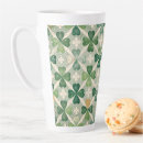 Search for green shamrock mugs Lucky