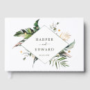 Search for tropical wedding guest books Rustic