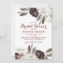 Search for burgundy bridal shower invitations Fall