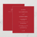 Search for red christmas wedding invitations Fall