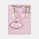 Search for monkey blankets Girly