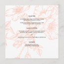 Search for gold foil menus Floral