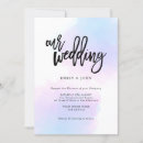 Search for lilac and blue invitations Pretty