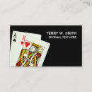 Search for poker business cards Gambler
