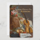 Search for violin cards Still life