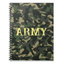 Search for army camouflage notebooks Military