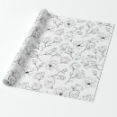 Search for sketch wrapping paper Flower