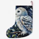 Search for owl christmas stockings Blue