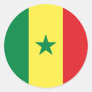 Search for senegal stickers Senegalese flag