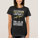 Search for electrician womens tshirts Funny