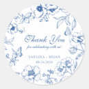 Search for royal blue wedding stickers Classic