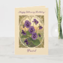 Search for viola cards Birth flower