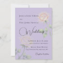 Search for light purple wedding invitations Modern
