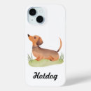 Search for dachshund puppy iphone cases Watercolor