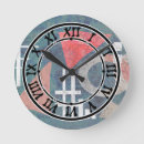 Search for vintage retro clocks Brown