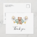 Search for baby shower thank you postcards Greenery