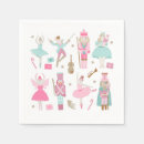 Search for pastel christmas napkins Sugar plum fairy