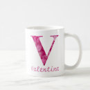 Search for initial v mugs Pink