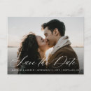 Search for white lettering save the dates Engagement