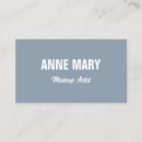 Search for parlour business cards Makeup artist