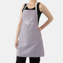 Search for white letters aprons Baking