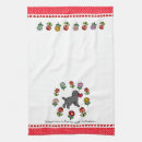Search for red and black tea towels Cartoon