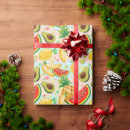 Search for food pattern wrapping paper Pineapple