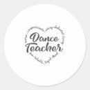 Search for dance teacher stickers School