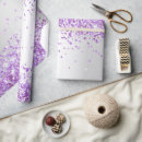 Search for silver and purple wrapping paper Glitter