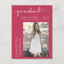 Search for she did it graduation announcement cards Modern