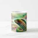 Search for eels mugs Underwater
