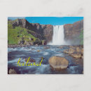 Search for iceland postcards Waterfall