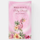 Search for pink flamingo banners Exotic