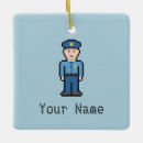 Search for officer christmas tree decorations Police