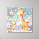 Search for cute giraffe canvas prints Animals