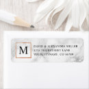 Search for copper foil return address labels Elegant