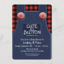 Search for overalls baby shower invitations Country