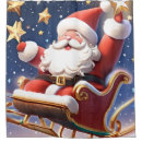 Search for santa claus shower curtains Snow